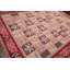 Tapis rose en laine tissé à plat à la main Asmara