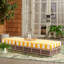 Gillian Steel and Rope Chaise Lounger-1697545171