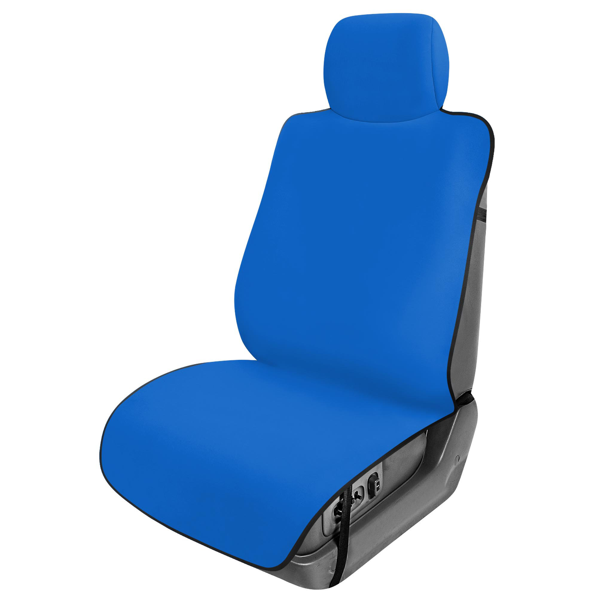 1Pc Rear Car Seat Cushion, Non-Slip Rubber Bottom With Storage