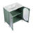 30" Freestanding Bathroom Vanity With Ceramic Sink ,Adjustable Shelf