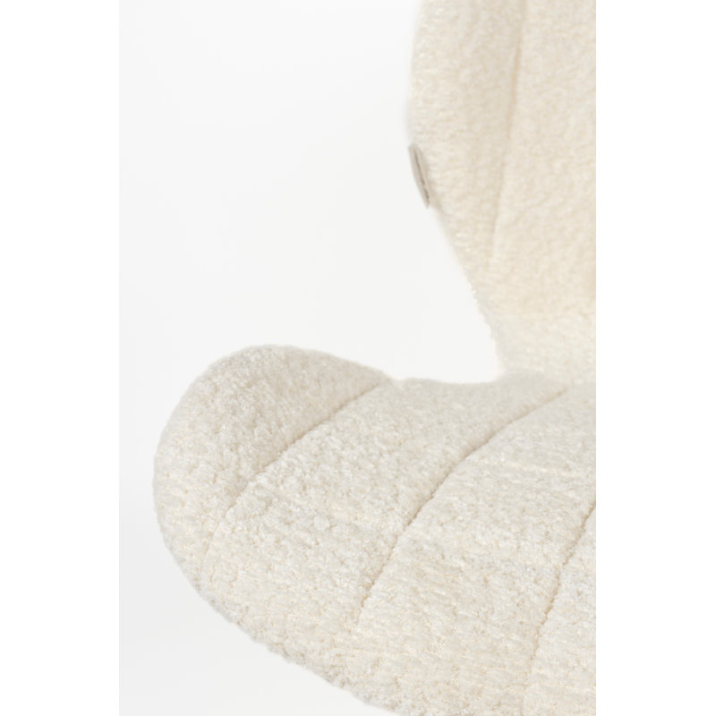 OMG Upholstered Dining Chair, Off White