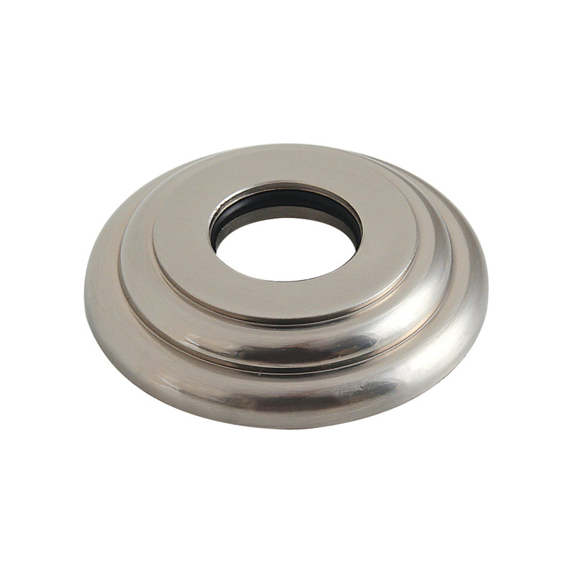 Kingston Brass Round Shower Arm Flange, Brushed Nickel