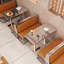 Faux Leather Upholstered Bench