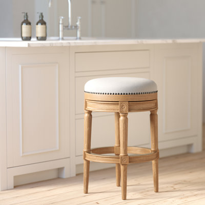 Tabouret de bar pivotant sans dossier avec hauteur personnalisable Chapman