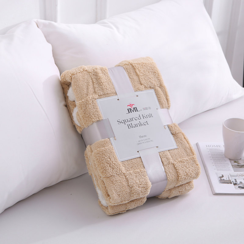 Couverture pour lit grand format JML, Grand lit, Tanné