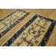 Pair Of Antique Antique Small Scatter Size Ivory Wool Pile Chinese Dragons Peking Rugs