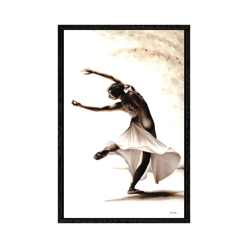 Eclectic Dancer by Richard Young - Gallery-Wrapped Canvas Giclée on Canvas, 66.04 cm H x 45.72 cm W, Black Framed