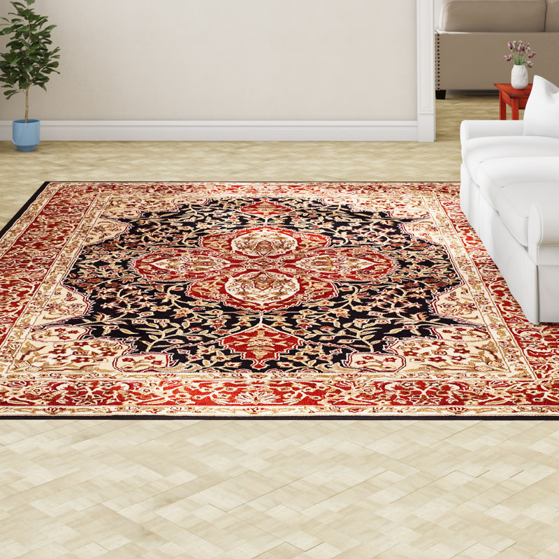 Eldorado Hand Hooked Performance Oriental Rug, Rectangle 9' x 12'