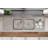 Lustertone 66" L x 22" W Double Basin Drop-in Kitchen Sink