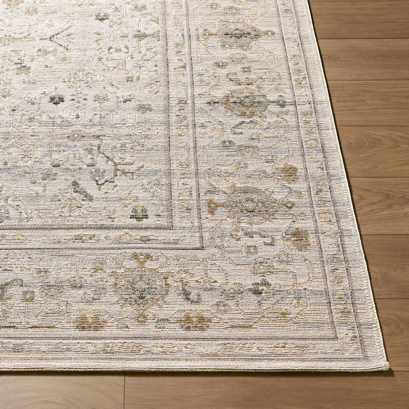Tapis tissé à la machine Cadelaria, Rectangle 5 pi 3 po x 7 pi