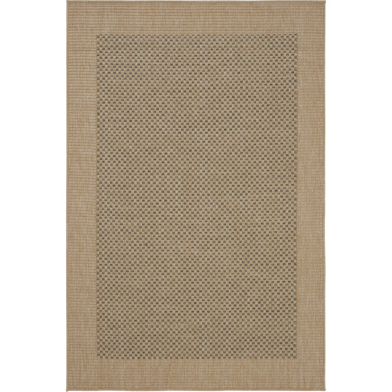 Regionald Machine Made Indoor / Outdoor Area Rug, Rectangle 3'3" x 6'6"