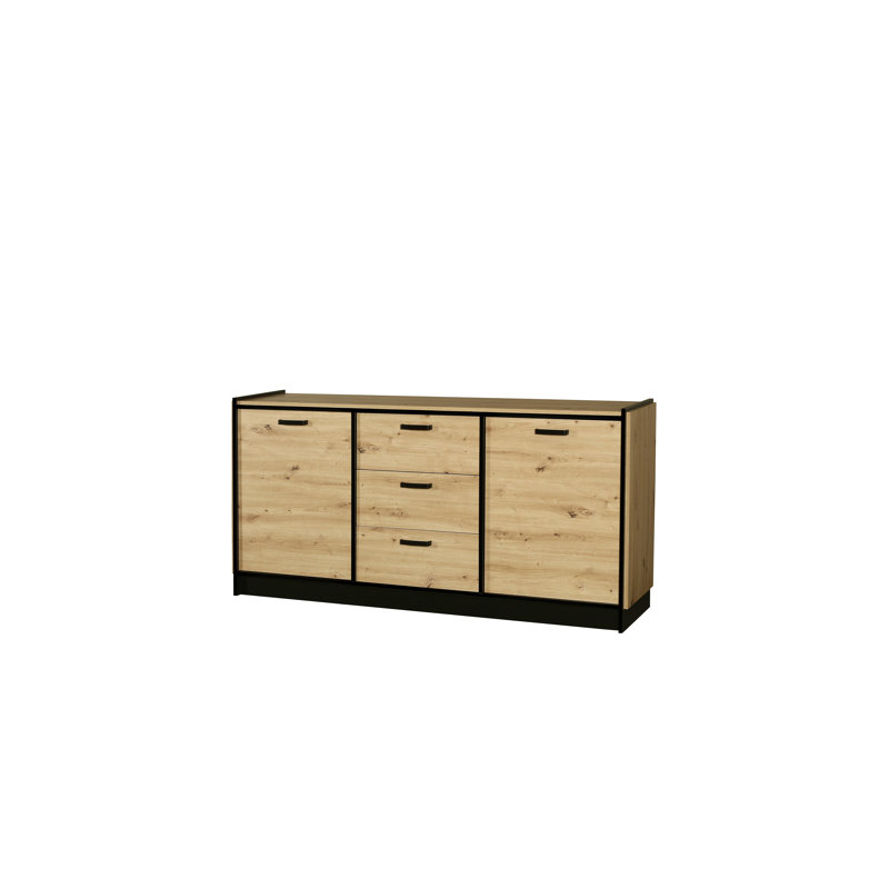 Dumt 180.1cm W 3 - Drawer Chest of Drawers