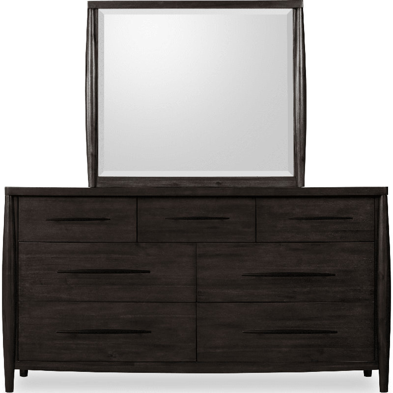 Commode à sept tiroirs en bois d'acacia Koko