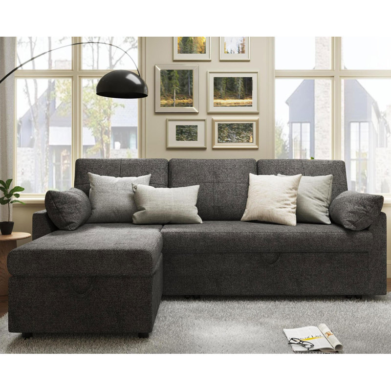 Baerl 84'' Upholstered Sleeper Sofa