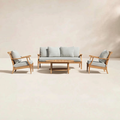 Arizona 5-Person Teak Patio Seating Group