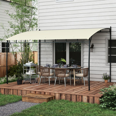 Pergola d'extérieur Pergola Gazebouv - Canopymétal Framesun Shadegrommet