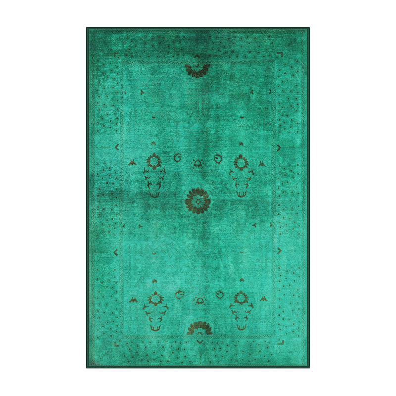 Oriental Indoor Rug, Rectangle 6' x 9'