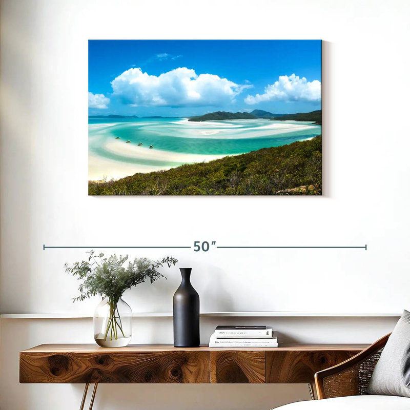 Nicci Whitehaven Beach Paradise, H 24 po x l 36 po