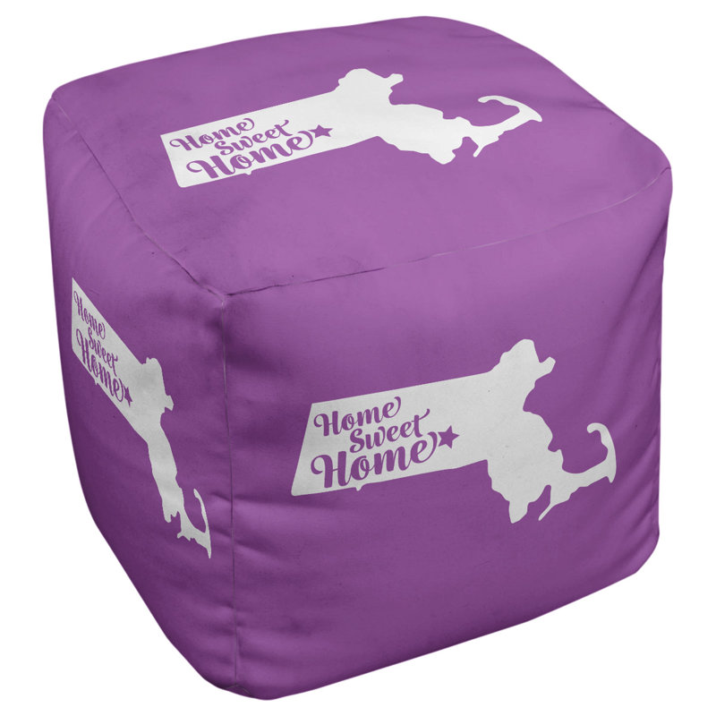 Repose-pieds à cubes worcester the home, Violet