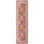 Tapis rouge / beige en polypropylène tissé à plat Ralph Lauren-24081712