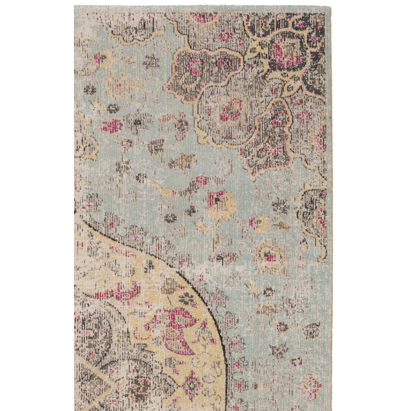 Dishan Montage Performance Oriental Indoor/Outdoor Area Rug, Rectangle 3' x 5'