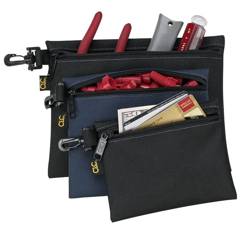 Ensemble 3 pièces de pinces multifonctions sur sacs à fermeture éclair