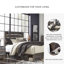 Lit plateforme double avec rangement Drystan-1062099676