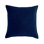 (Couvertures avec insertions) Ensemble de 2 coussins décoratifs en velours de polyester de couleur unie