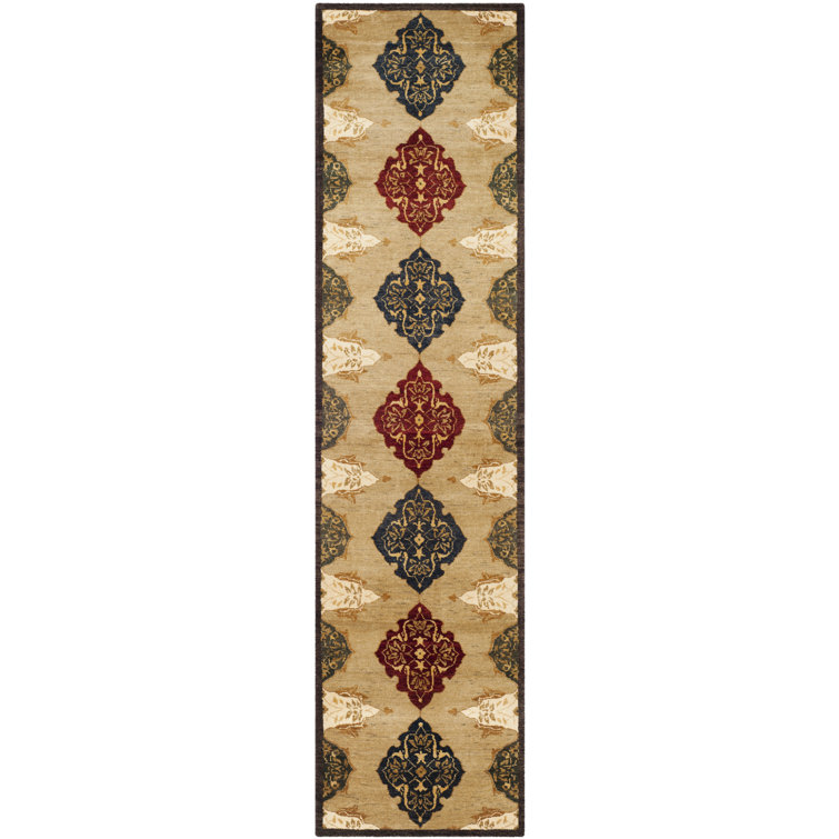 Tibetan Hand Knotted Wool Pile Rug