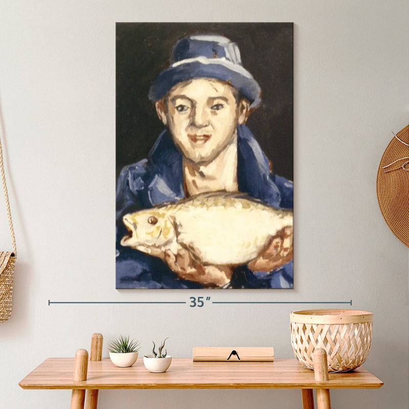 Fish-Boy, 30" H x 20" W