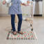 Anti-Fatigue Kitchen Comfort Mat, Blockprint Garden Pattern In Indigo Blossom-126412696-126412697