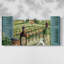 Villa Toscano - Toile tendue avec châssis - Prêt à accrocher-1245526140