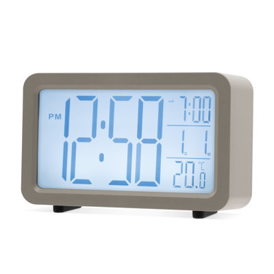 Quartz movement / Crystal Alarm Tabletop Clock