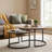 31.5"W Round Nesting Table set of 2