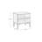 Double Drawer Bedside Cabinet Organizer