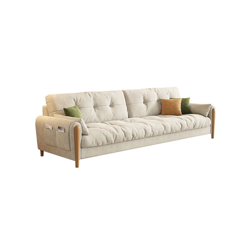 Canapé moderne en tissu, H 35,43 po x l 82,67 po x P 35,43 po, 3