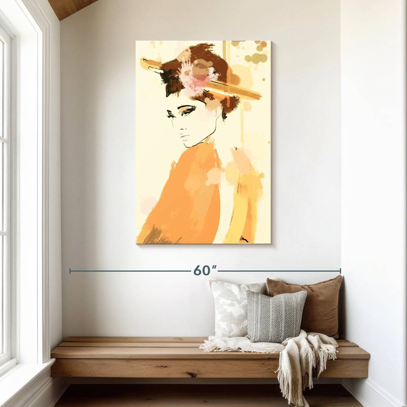 Leisha Old Fashioned Portrait, 45" H x 30" W
