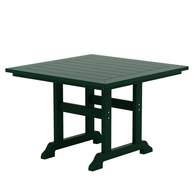 Table de salle à manger Laguna, Vert foncé