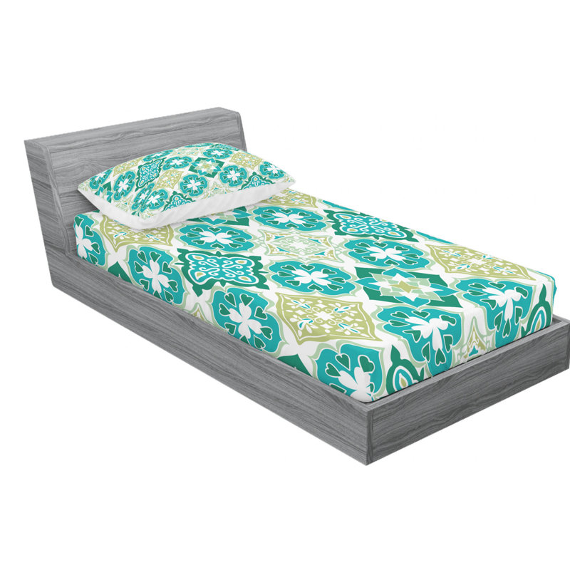 Microfiber Sheet Set, Twin Sheet Set with Fitted Sheet