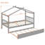Lit en bois avec couchette-1684516696