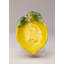 Ensemble de 2 petits plats en céramique en forme de citron