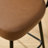 Swivel Upholstered Counter Stools With Rattan Back-970377916-970377912