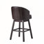 Ensemble de 2 tabourets de bar pivotants à 360 degrés avec garniture cloutée pour la maison ou la cuisine