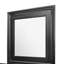 Miroir gris métallique