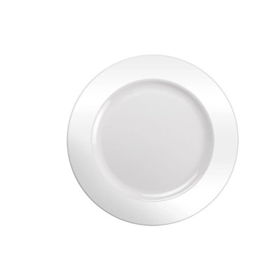  12 Inch Pearl White Round Charger Plate - Weddings, Parties & Events, Premium Table Setting Accent For Dining & Catering (90)