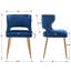 Fauteuil à oreilles en velours khanya-449638221