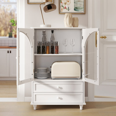 Armoire de rangement blanche