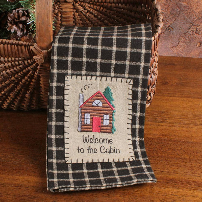 Welcome To The Cabin Towel