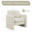 Fauteuil d'appoint 34,5 po-437159483