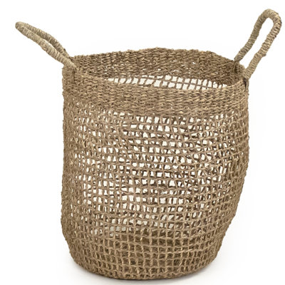 Panier en en rotin tissé